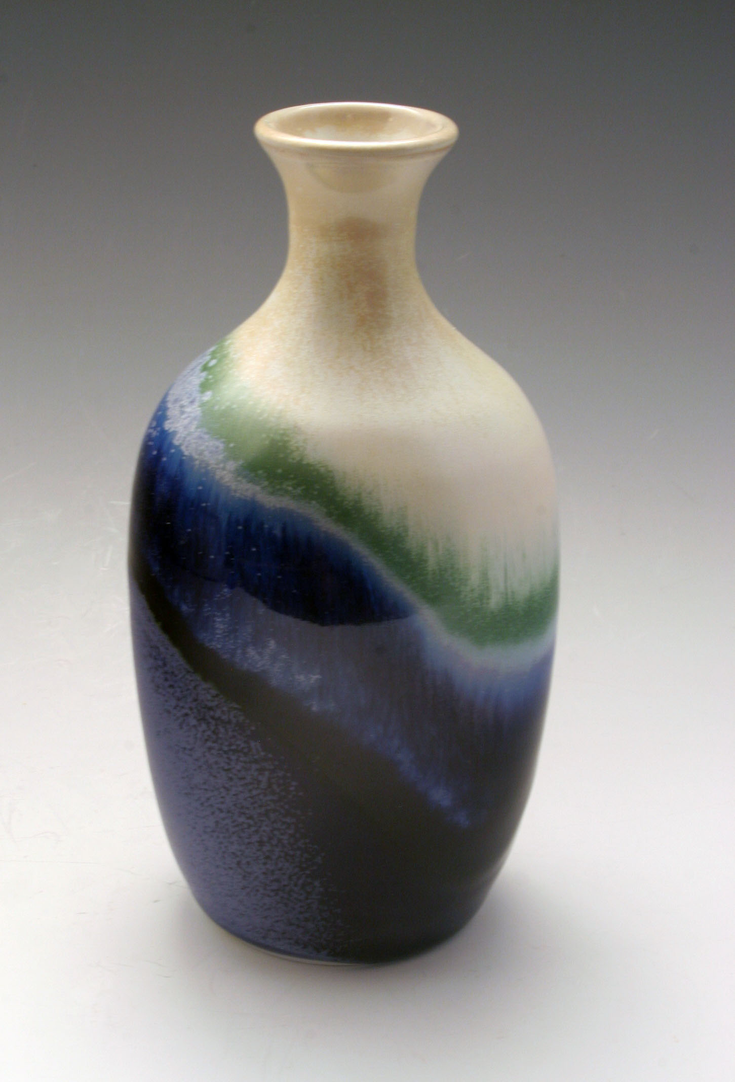 Salt-fired vase